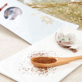 Nanda Life Double Strength Rooibos Tea 30 Tea Bags 2g Extra Rich Herb Tea for Tumbler Use